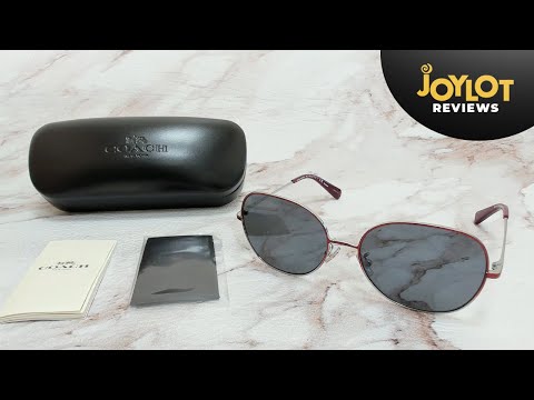 COACH Round Sunglasses 7108 934111 New Coach Women main image 4