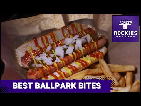 What is the best ballpark food and what do you gotta have at Coors Field while watching the Rockies