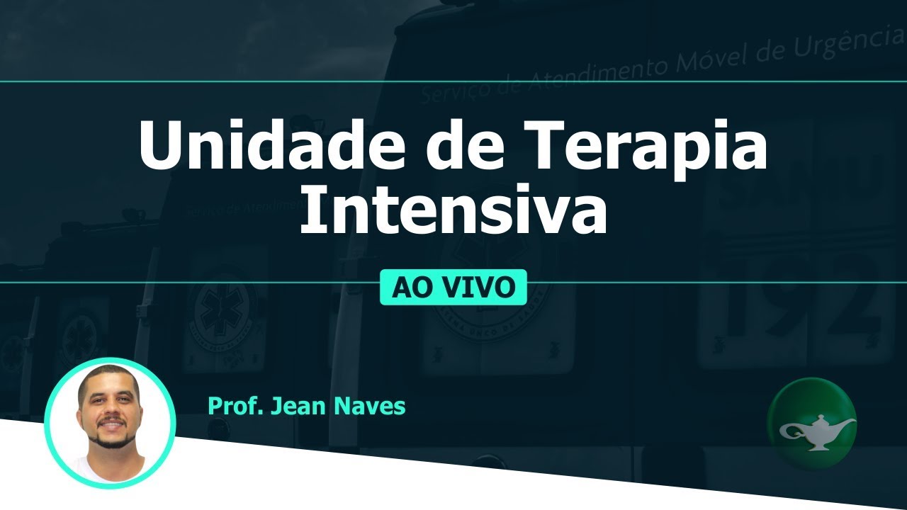 UTI | Prof. Jean Naves | 16/03 às 19h
