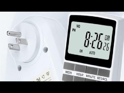 KEDSUM Digital LCD Programmable Plug in Timer Switch Review