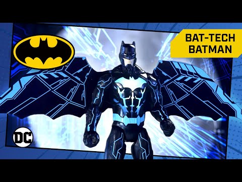 Only BAT-TECH BATMAN can save Gotham City!
