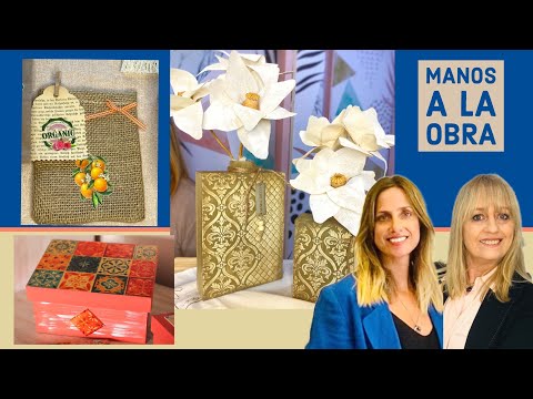 Manos a la Obra 2023 Programa 23 Deco Romantica - Deco Transfer - Sublimación sobre madera