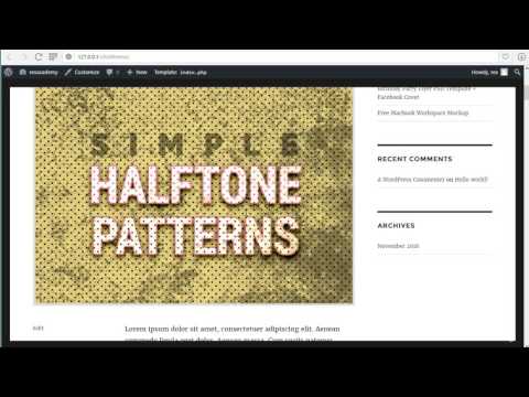 08 How to Customize Blog in Child Theme In Bangla