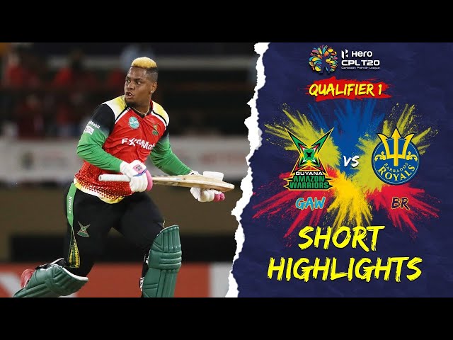 Highlights | Barbados Royals vs Guyana Amazon Warriors | CPL 2022