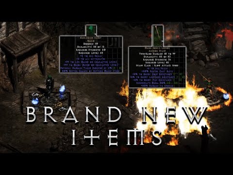 The Coolest Reworked items in Project Diablo 2 - The next big Diablo 2 Mod