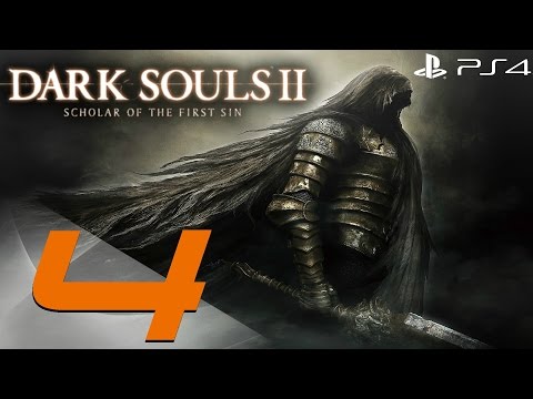 Dark Souls 2 PS4 - 60fps Walkthrough Part 4 - Dragonrider & No Man's Wharf