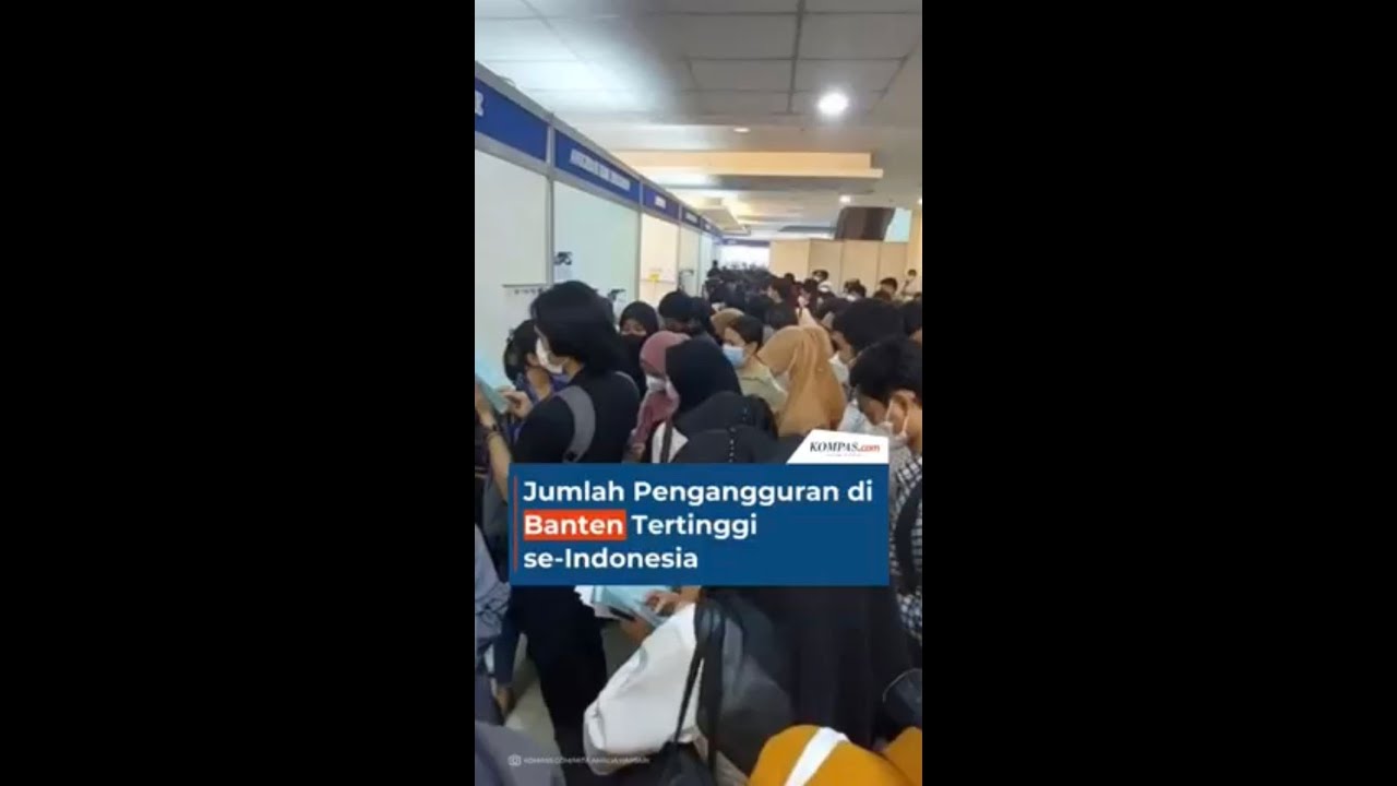 Jumlah Pengangguran di Banten Tertinggi se-Indonesia