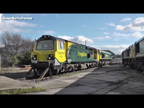Leeds Freightliner Maintenance Depot and Station 02.03.2017