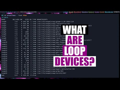 What Are All These Loop Devices? (Ubuntu/Snap Users Often Ask This.)