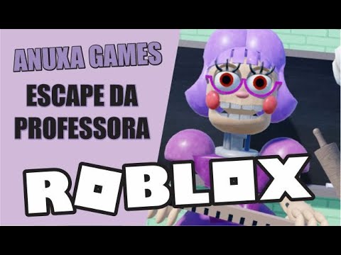 ANUXA GAMES ESCAPE MISS ANI-TRON'S - ROBLOX GAMES