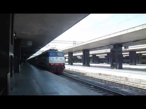 E444.053 in partenza con l' IC 518 "Tirreno" Roma Termini - Ventimiglia