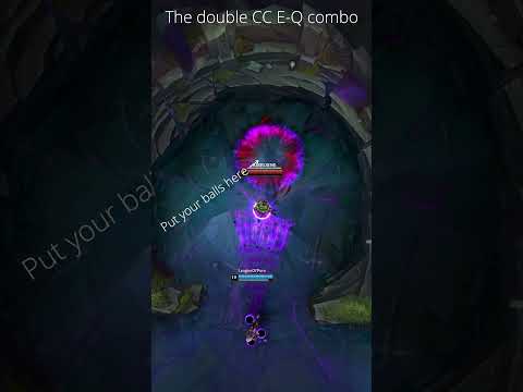 Syndra’s Ballsy Double CC Combo #Shorts