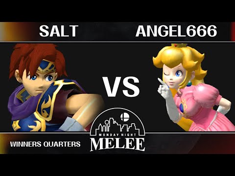 MNM 382 - Winners Quarters - TLOC | Salt (Roy) VS Angel666 (Peach, Sheik) - SSBM Melee