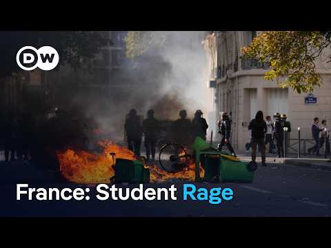 Schools shut as student protests shake France | DW News