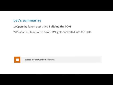 Can you summarize DOM construction Website Performance Optimization
