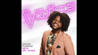 Davon Fleming - Me & Mr. Jones - Studio Version - The Voice 13