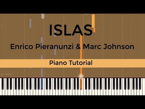Islas (Enrico Pieranunzi & Marc Johnson) - Piano Tutorial