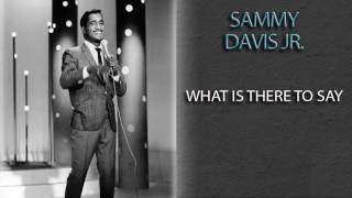SAMMY DAVIS JR. - WHAT IS THERE TO SAY