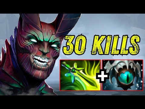 Heavy Burst Damage Builds Terrorblade 30Kills Eye of Skadi + Daedalus 880GPM Carry Dota 2