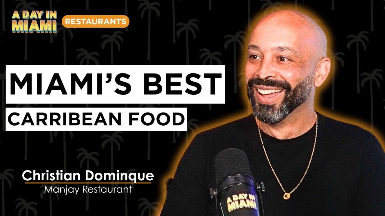 How Manjay Became Miami's Favorite Caribbean Fusion Restaurant | Christian Dominique
