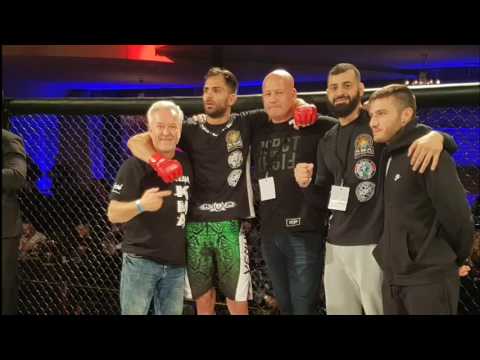 Kma's Theo Christakos great ko AFC  mma  win