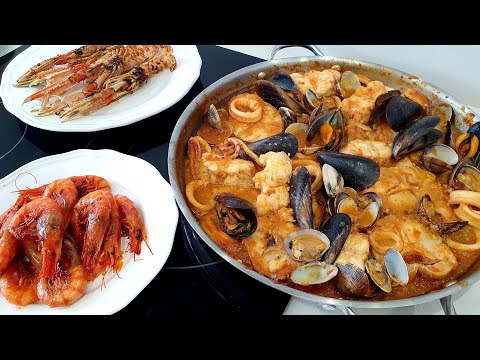 Zarzuela de pescado y marisco ESPECIAL NAVIDAD