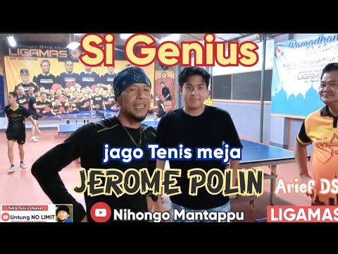 Pingpong Si Genius Mathematic JEROME POLIN 🆚 UNL |tenis meja Ligamas 2022 @UntungNOLIMIT| wtt