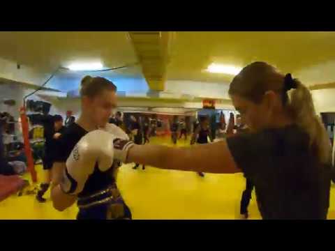 Seminar med Fatima Pinto på Oksa Muay Thai 2019
