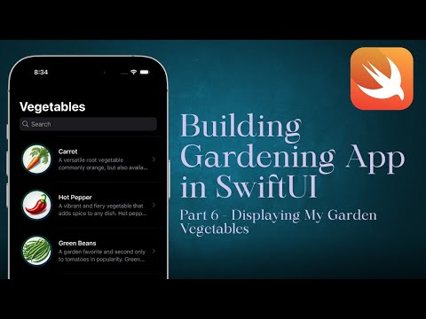 6 Build a Gardening App with SwiftUI & SwiftData | iOS Development Tutorial | Part 6