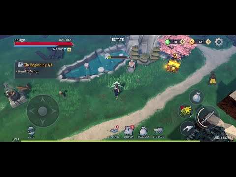 Daisho: Survival of a Samurai (by Colossi Games) - free action rpg game - Android and iOS - gameplay - YouTube