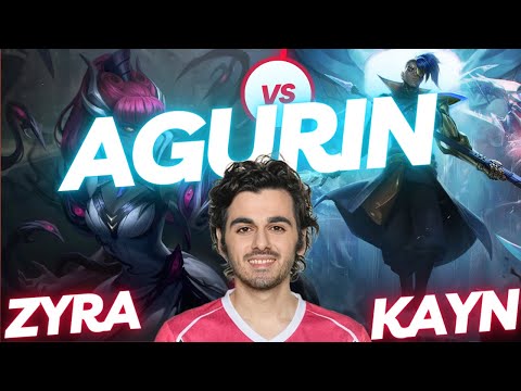 AGURIN | ZYRA VS KAYN | JNG GAMEPLAY | Patch 14.4 / Season 14 | #LeagueofLegends