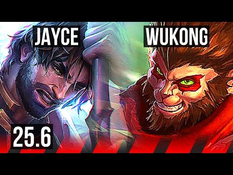 JAYCE vs WUKONG (TOP) | NA Grandmaster | 25.6
