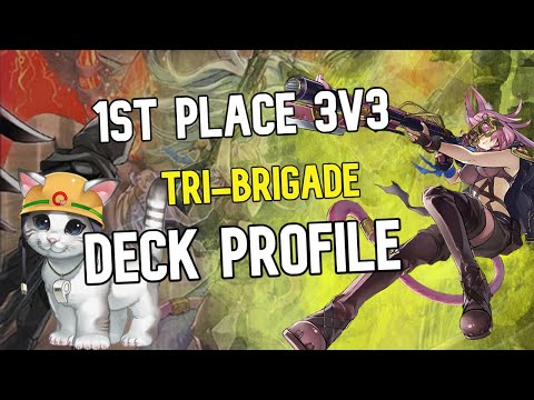 Yu-Gi-Oh! 1st Place 3v3 Tournament Tri-Brigade Deck Profile + Giveaway Winner (November 2021)