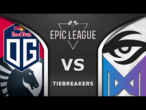 OG vs LIQUID / NIGMA vs SECRET - TIEBREAKERS - EPIC LEAGUE 2020 Dota 2 Highlights