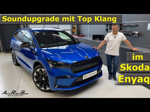 Bass und Klang im Skoda Enyaq | DSP-Verstärker mit Subwoofer zum Selbsteinbau | Einbaututorial