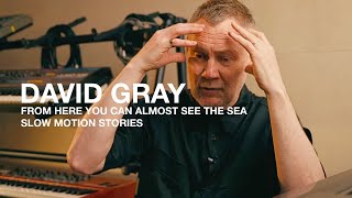 DAVID GRAY on "From Here You Can Almost See The Sea"