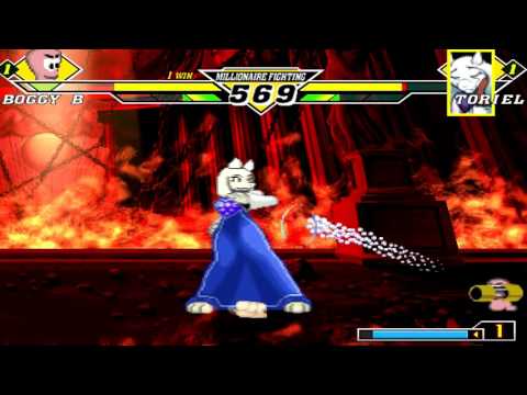 BTW Worms MUGEN #41 - If Toriel was a guest character in King of Fighters