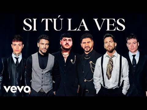 MYA, Ráfaga, BM, Grupo Frontera, Emanero - Si tú la ves (Mashup) (Lyric Video) [Prod. Marco DKB]