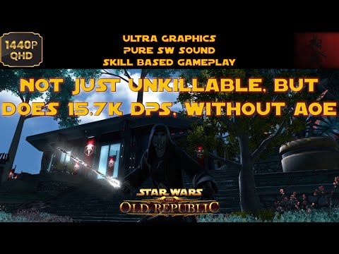 SWTOR 7.3 PvP | 2023 lvl 80 - Madness Sorcerer | Not just unkillable, 15.7k dps, WITHOUT AOE!