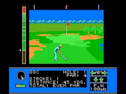 Jack Nicklaus' Greatest 18 Holes of Major Championship Golf Amiga