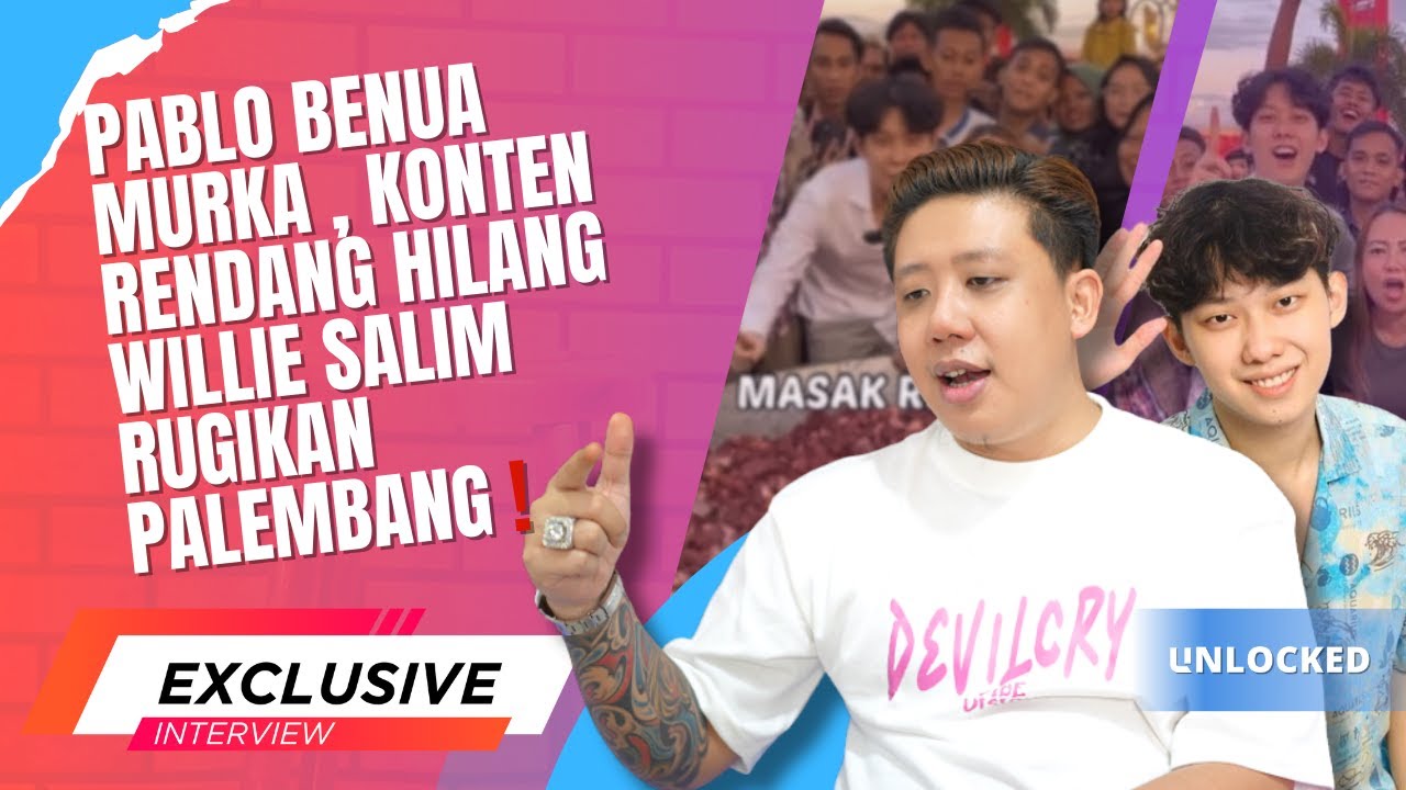 Kontroversi Rendang Hilang: Pablo Benua Menanggapi Konten Willy Salim