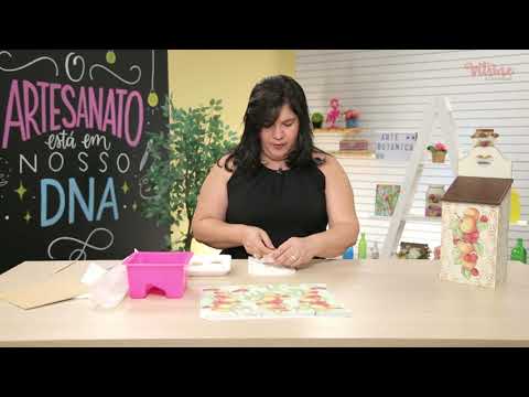 Kit Arte Botânica - Luis Moreira - Pintando Madeira