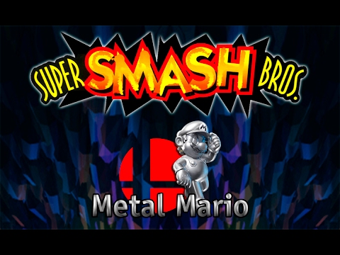Super Smash Bros 64. 1P Mode Metal Mario