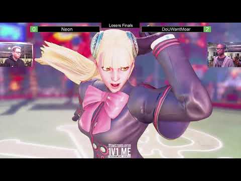 Monster Slayer 1v1me Series SFV - Neon vs DoUWantMoar (Losers Finals)