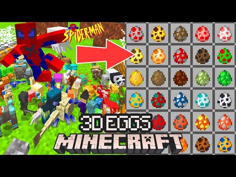 Shocking Transformation: Minecraft Eggs & Spiderman Story!