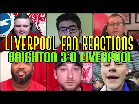 LIVERPOOL FANS REACTION TO BRIGHTON 3-0 LIVERPOOL | FANS CHANNEL
