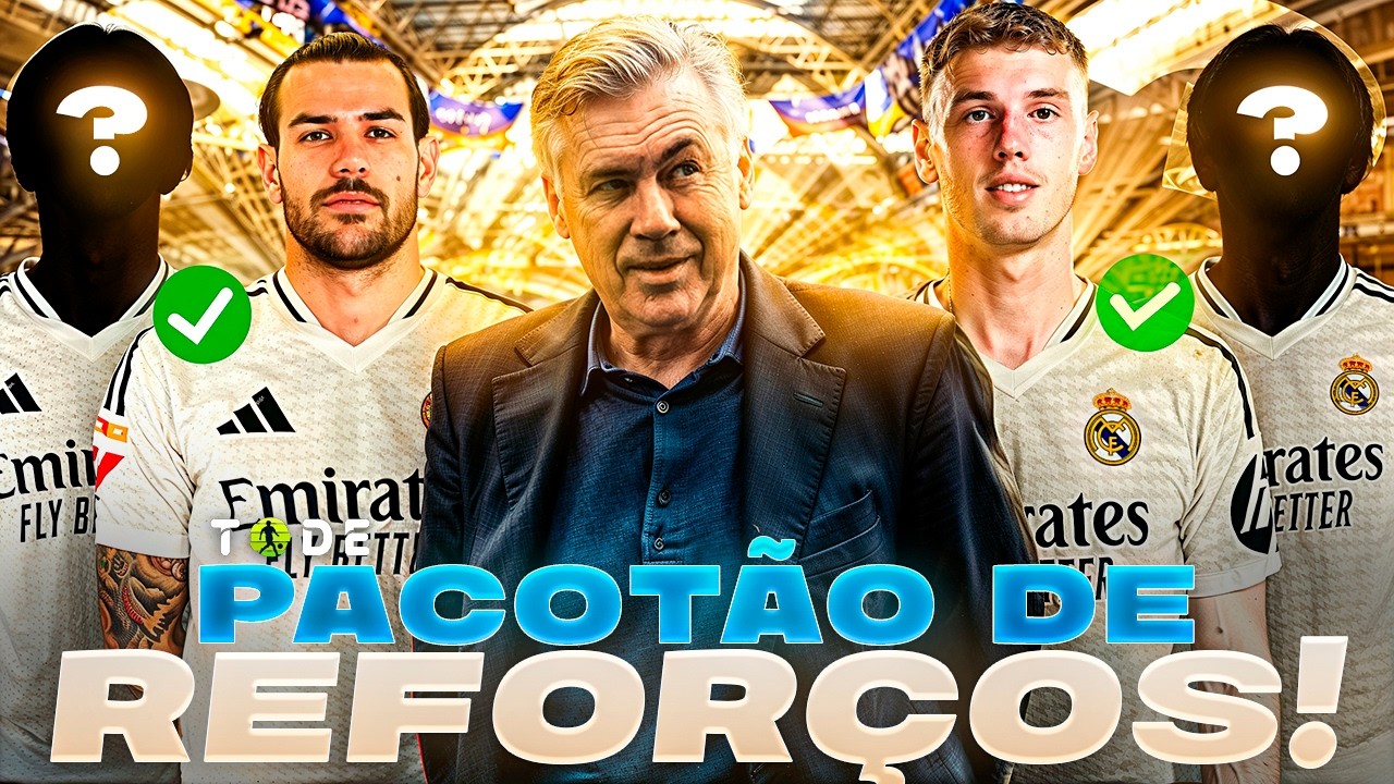 Olha os REFORÇOS DO REAL MADRID para voltar a dominar a EUROPA l PALMER, HERNANDEZ e+