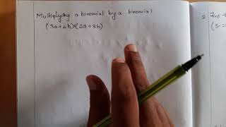 class 8 | Algebraic Expressions and Identities | Multiplying Binomial by Binomial