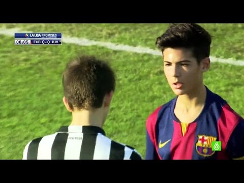 Una fea patada sobre el capitán del Barça causa el primer pique del torneo