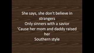 Darius Rucker - Southern Style LYRIC VIDEO